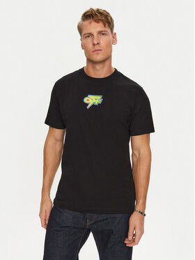 Off-White Off-White Футболка OMAA027F22JER0071070 Чорний Regular Fit