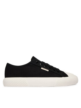 Calvin Klein Tenisice Calvin Klein Vulc Low Lace Up Canvas HW0HW02975 Crna