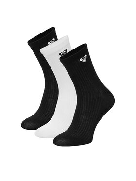 Roxy Dlhé ponožky Roxy CEO_AS_ROXY_15_Z_AW25 (3-PACK) Čierna