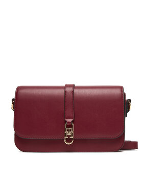 Tommy Hilfiger Soma Tommy Hilfiger Th Libre Flap Crossover AW0AW17723 Bordo