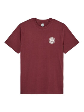 Element Element Camiseta Seal Bp ELYZT00596 Guinda/burdeos Regular Fit