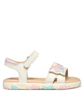 Geox Sandály Geox J Haiti J558ZB 000BC C0406 D Bílá