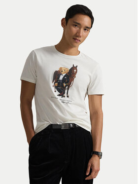 Polo Ralph Lauren Polo Ralph Lauren Camiseta 710P08093003 Blanco Custom Slim Fit