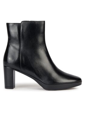 Geox Členková obuv Geox D Walk Pleasure 60 D36TEC 00043 C9999 Čierna