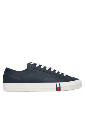 Tommy Jeans Sneakersy Tommy Jeans Archive Vulc. Y2K Long Lace EM0EM01676 Granatowy