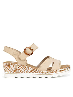 Rieker Sandali Rieker 67173-60 Beige