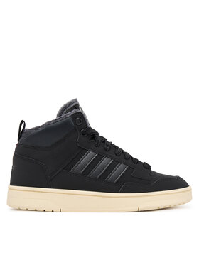 adidas Sneakersy adidas Rapid Court Mid Winterized JR1027 Černá