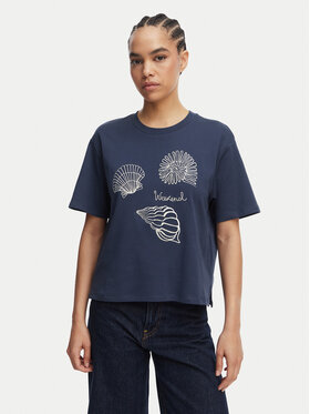 Weekend Max Mara Weekend Max Mara Camiseta Sabato 2615941112 Azul marino Regular Fit
