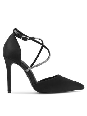 DeeZee Pantofi cu toc subțire DeeZee LARA KL-HH4785-62S Negru