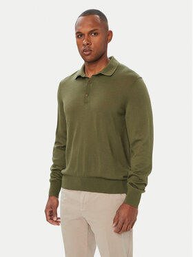 BOSS BOSS Polo H-Lancione 50565503 Verde oscuro Regular Fit