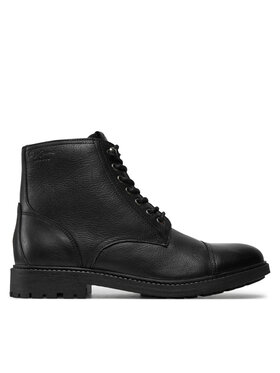 Pepe Jeans Šnurovacia obuv Pepe Jeans Free Land PMS50245 Čierna