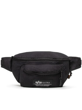 Alpha Industries Τσαντάκι Μέσης﻿ Alpha Industries Big Alpha Waist Bag 126909 Μαύρο