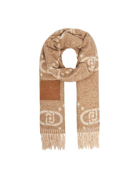 Liu Jo Šál Liu Jo Stola Maxi Oval 2022F5038 T0300 Béžová