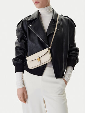 PINKO Дамска чанта PINKO Saddle Flat AI 25-26 PCPL 105349 A1ZX Екрю