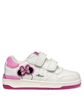 Geox Sneakersy Geox J Washiba J55HXB 000BC C0563 D Bílá