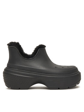 Crocs Апрески Crocs Stomp Lined Shorty Boot 210673 Черен