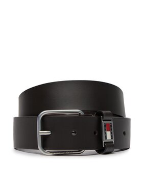 Tommy Jeans Pánský pásek Tommy Jeans Tjm Scanton 3.5 AM0AM12045 Hnědá