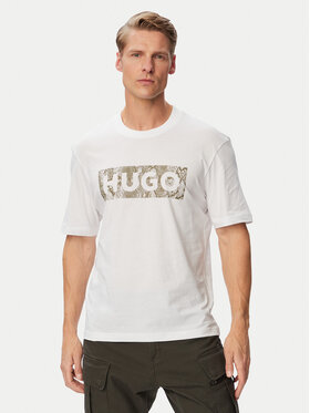 HUGO HUGO Camiseta Nerpient 50566041 Blanco Regular Fit