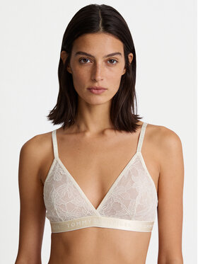 Tommy Hilfiger Tommy Hilfiger Bralette UW0UW06263 Écru