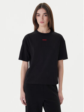 HUGO Hugo Marškinėliai 50490593 Juoda Relaxed Fit