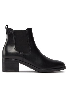 Tamaris Kotníková obuv s elastickým prvkem Tamaris 1-25026-41 Černá