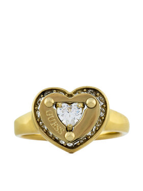 Guess Кільце Guess JUBR05 552JW Золотий