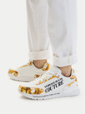 Versace Jeans Couture Снікерcи Versace Jeans Couture 80YA3SA5 ZSE14 Білий