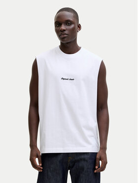 Jack & Jones Jack & Jones Camiseta sin mangas Norrebro Emb 12292009 Blanco Regular Fit