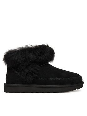Ugg Sniega zābaki Ugg W Classic Ultra Mini Chalet 1173832 Melns
