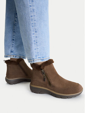 Skechers Botine Skechers Easy Going 167862/CHOC Maro