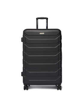 GINO ROSSI Liels koferis GINO ROSSI C-GIN-L-001-05-BLACK Melns