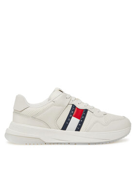 Tommy Jeans Sneakersy Tommy Jeans Tjm Retrocasual Runner EM0EM01528 Biela