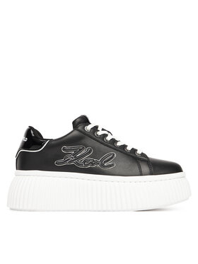 KARL LAGERFELD Sneakersy KARL LAGERFELD KL42311A Čierna