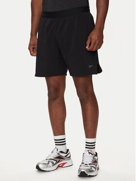 Reebok Reebok Pantalones cortos deportivos Speed 3.0 2 In 1 Short REEBOK-100065102 Negro Regular Fit