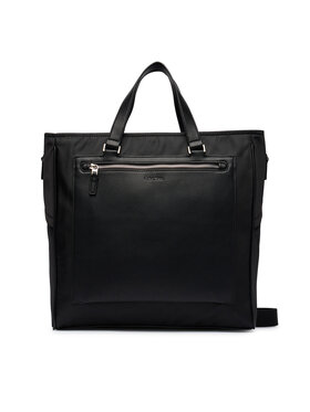 Calvin Klein Rankinė Calvin Klein Ssnl Raised Logo Tote LV04D3502G Juoda