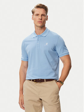Beverly Hills Polo Club Beverly Hills Polo Club Поло P-SS26M-P450124 Світло-синій Regular Fit