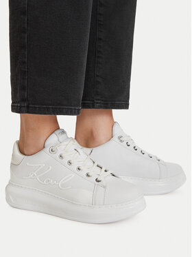 KARL LAGERFELD Superge KARL LAGERFELD Kapri KL62548F Bela