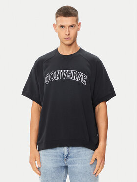 Converse Converse T-shirt M Retro Chuck Ss Crew 10026428-A01 Nero Regular Fit