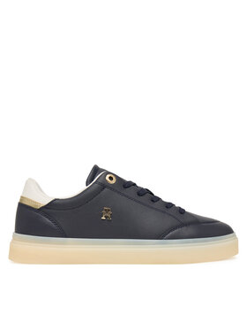 Tommy Hilfiger Sneakers Tommy Hilfiger Th Chic Sneaker Elevated FW0FW09400 Dunkelblau