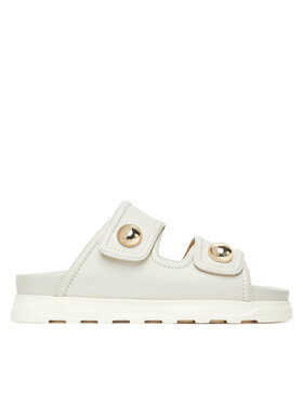 Furla Šľapky Furla Sfera YJ54SFE Y62000 1704S Écru