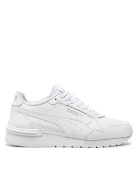 Puma Sneakersy Puma St Runner v4 L Jr 399736 02 Biela