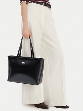 Tommy Jeans Borsetta Tommy Jeans Tjw Must Tote AW0AW18069 Nero