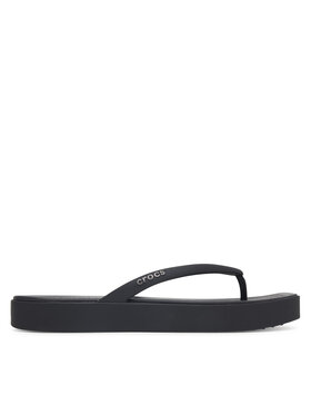 Crocs Žabky Crocs Miami Square Flatform Flip 214161 Černá