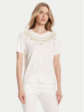 Rinascimento Rinascimento Camiseta CFC0125707003 Blanco Regular Fit