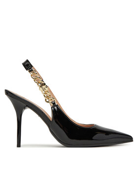 LOVE MOSCHINO Lodičky LOVE MOSCHINO JA10139G0MIH0000 Čierna