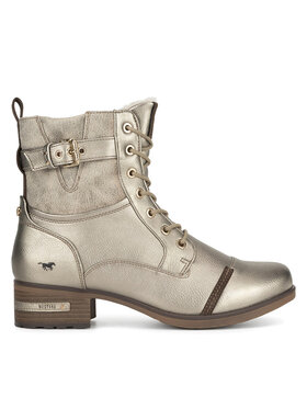 Mustang Kotníková obuv Mustang 1229-606 Zlatá