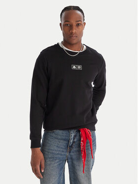 Kappa Kappa Felpa Authentic Nymphe 321Y1MW Nero Comfort Fit