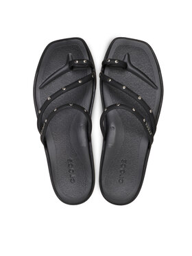 Crocs В'єтнамки Crocs Miami Studded Toe Loop Sandal 211447 Чорний