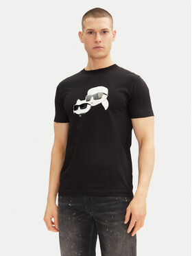 KARL LAGERFELD KARL LAGERFELD Majica 755061 552241 Črna Regular Fit