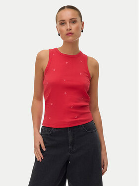 Vero Moda Vero Moda Top Naja 10341964 Rojo Slim Fit